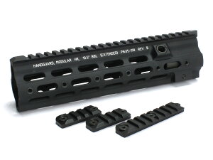 IRON AIRSOFT �����}���C ������HK416�V���[�Y��p Geissele SMR�X�^�C�� 10.5�C���`�n���h�K�[�h �u���b�N