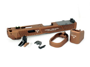 BomberAirsoft �����}���C Glock17Gen5MOS��p TTI Ballerina Glock17 Gen5�X���C�h�Z�b�g DX �u�����Y�J���[ ���[�r�[�o�[�W����