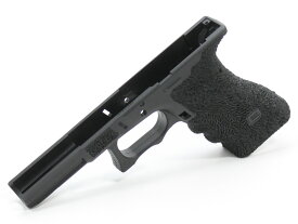 サイドアームズカスタム 東京マルイ Glock17,18C,22,34 Gen3対応 LokiTacticalタイル スティップリングフレーム フィンガーチャネルあり ブラック