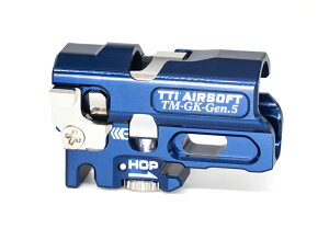 TTI AIRSOFT �����}���C Glock17Gen5/Glock19�V���[�Y���p TDC�z�b�v�A�b�v�`�����o�[ �A���~ Blue