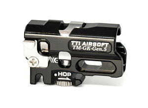 TTI AIRSOFT �����}���C Glock17Gen5/Glock19�V���[�Y���p TDC�z�b�v�A�b�v�`�����o�[ �A���~ Black