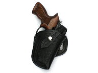 LEATHER ART KEIN マテバ3インチ専用ホルスター （アングル可変・バスケット模様）