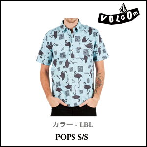 VOLCOM �{���R�� POPS S/S �����Y �V���c �ėp SUMMER �g�b�v�X �y���������z
