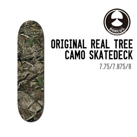 DORCUS ドーカス ORIGINAL REAL TREE CAMO SKATEDECK スケートデッキ スケートボード デッキ