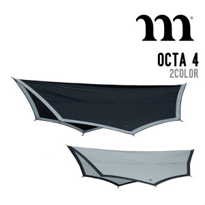 MURACO �����R OCTA 4 �I�N�^ �L�����v �A�E�g�h�A BLACK GREY ���^�^�[�v