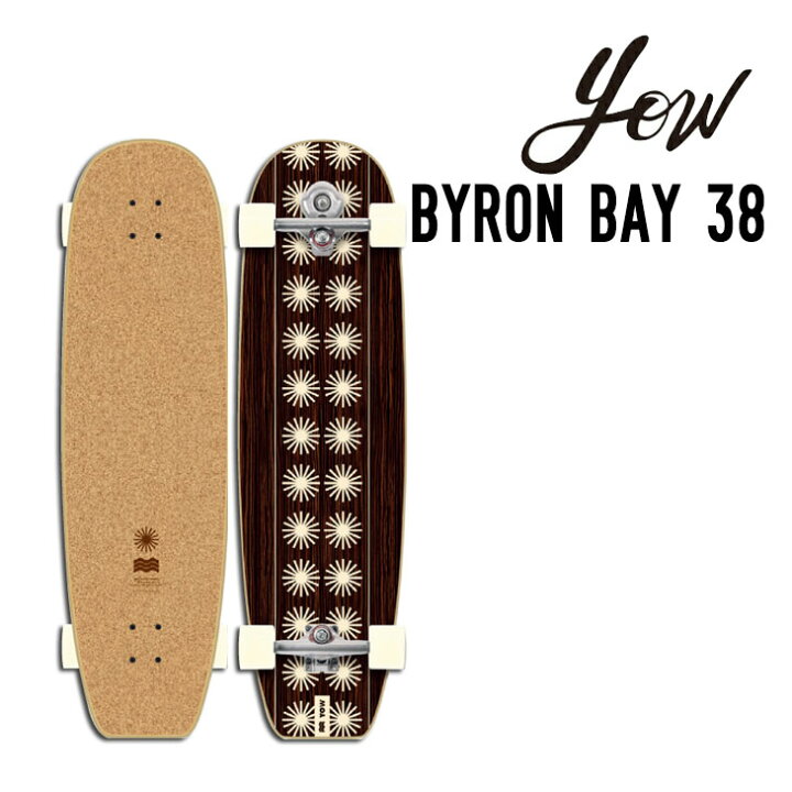 楽天市場】YOW SURF SKATE ヤウ サーフスケート BYRON BAY 38 バイロン 