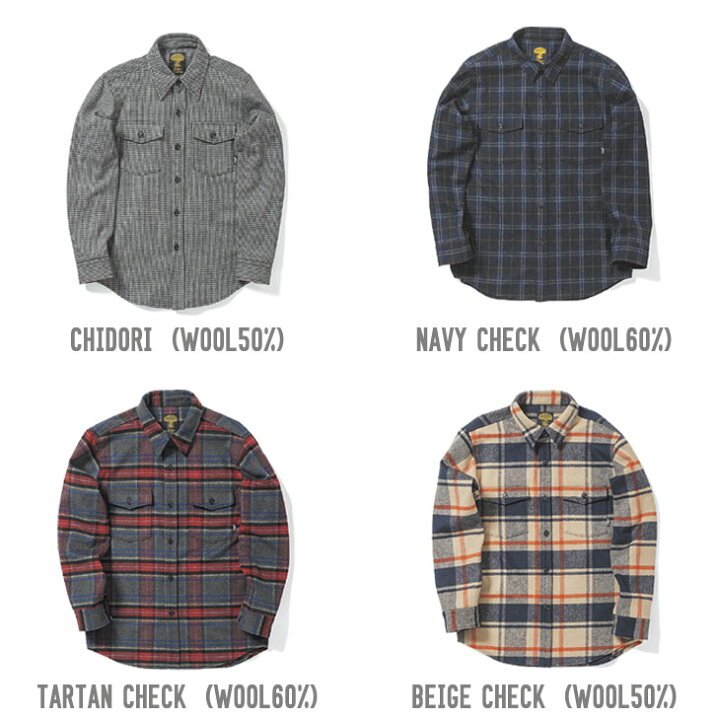 楽天市場】GREEN CLOTHING グリーンクロージング 22-23 WOOL FLANNEL 