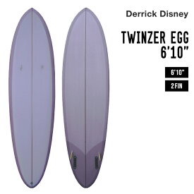 DERRICK DISNEY デリックディズニー TWINZER EGG 6'10" ツインザー エッグ サーフボード サーフィン ハンドシェイプ