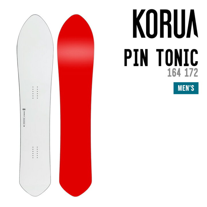 楽天市場】KORUA コルア PIN TONIC ピン トニック スノーボード 164  