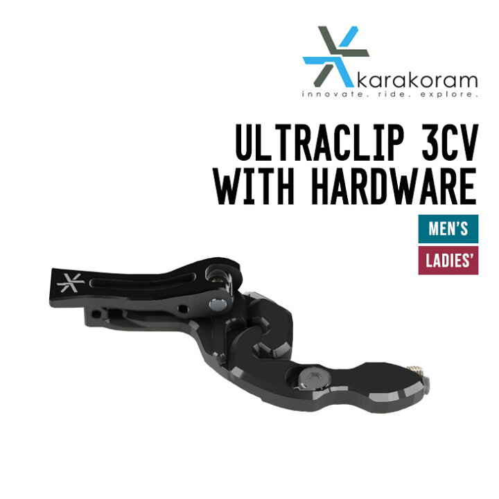 楽天市場】KARAKORAM カラコラム ULTRACLIP 3CV WITH HARDWARE 