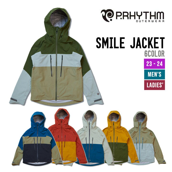 楽天市場】P.RHYTHM プリズム 23-24 SMILE JACKET スマイル ジャケット 