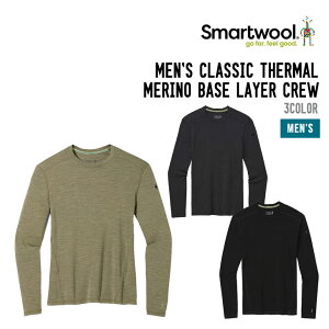 SMARTWOOL X}[gE[ CLSC TRML MERINO BASE LAYER CREW NVbNT[}m x[XC[N[ Ki mE[ VRf x[XC[ Y