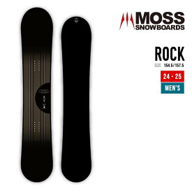 MOSS モス 24-25 ROCK ロック 早期予約 2024-2025 スノーボード フリーライディング メンズ