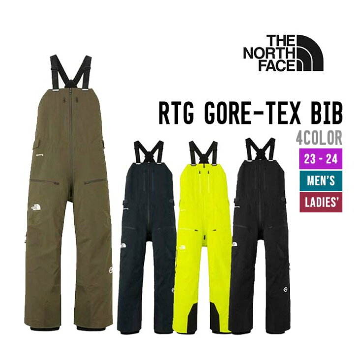 楽天市場】THE NORTH FACE ザ ノースフェイス 23-24 RTG GORE-TEX BIB  