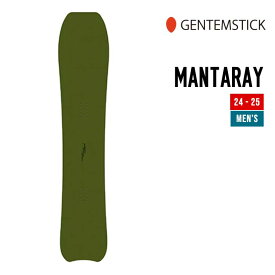 GENTEMSTICK ゲンテンスティック 24-25 MANTARAY マンタレイ 早期予約 特典多数 2024-2025 スノーボード スノーサーフ