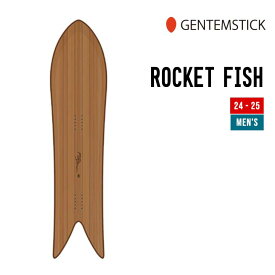 GENTEMSTICK ゲンテンスティック 24-25 ROCKET FISH ロケットフィッシュ 早期予約 特典多数 2024-2025 スノーボード スノーサーフ