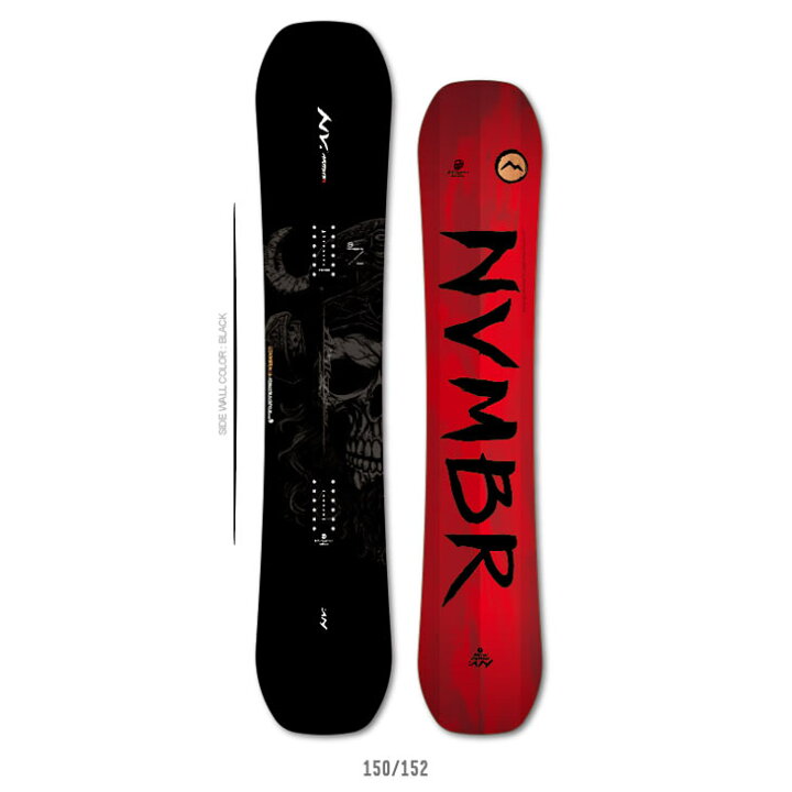 2023-2024年モデル november snowboard ARTISTE GRAPHIC LTD. 23-24 