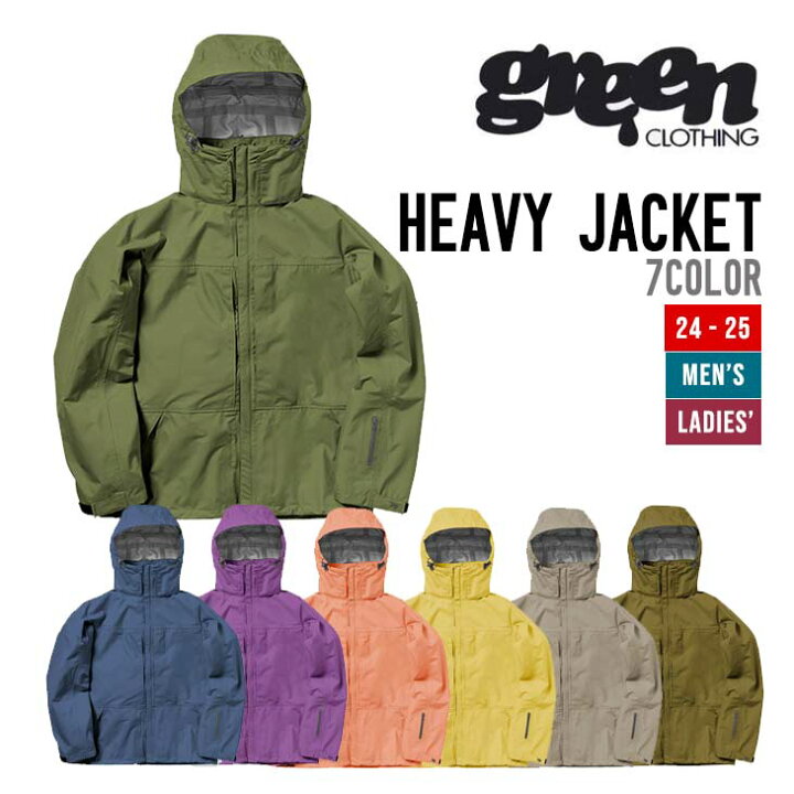 楽天市場】GREEN CLOTHING グリーンクロージング 24-25 HEAVY JACKET  