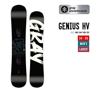 GRAY �O���C 24-25 GENIUS HV �W�[�j�A�X �n�C�u���b�g 2024-2025 �X�m�[�{�[�h ���{�� ���j�Z�b�N�X