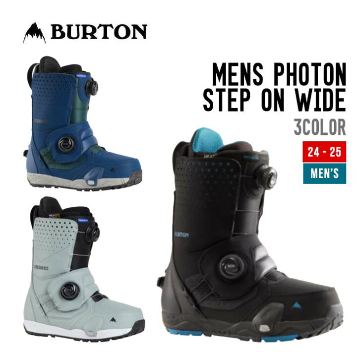 楽天市場】BURTON バートン 24-25 MENS PHOTON STEP ON WIDE フォトン 