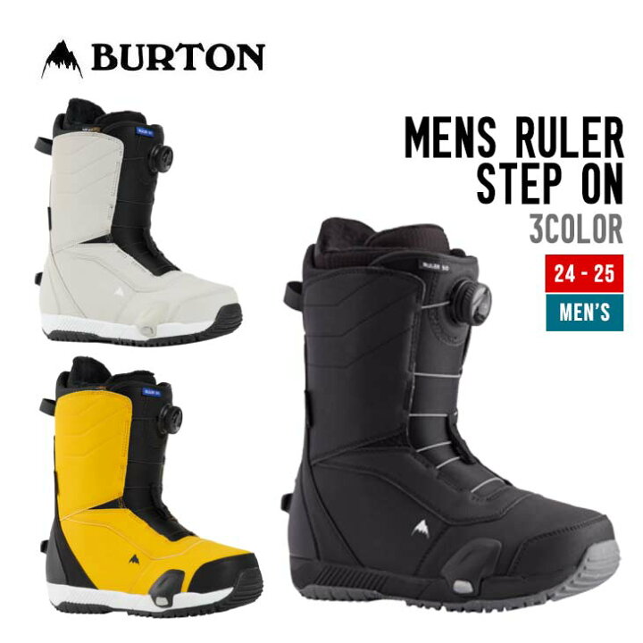 楽天市場】BURTON バートン 24-25 MENS RULER STEP ON ルーラー  