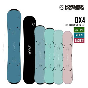 NOVEMBER mxo[ 25-26 DX4 fB[GbNXtH[ 2025-2026 \ Xm[{[h jZbNX Og