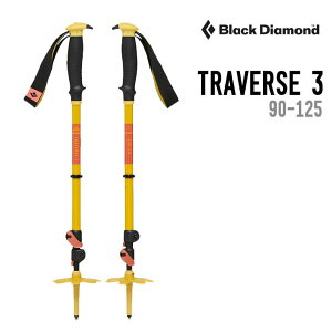 BLACK DIAMOND �u���b�N�_�C�A�����h TRAVERSE 3 SKI POLES �g���o�[�X 3 �X�L�[�|�[�� ���K�i �X�L�[ �X�m�[�{�[�h �o�b�N�J���g���[ �|�[��
