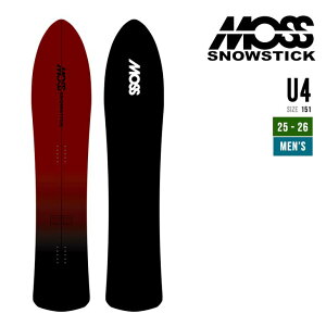 MOSS SNOWSTICK X Xm[XeBbN 25-26 U4 [tH[ \ 2025-2026 Xm[{[h Xm[T[t Y