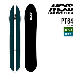 MOSS SNOWSTICK X Xm[XeBbN 25-26 PT 64 s[eB[ \ 2025-2026 Xm[{[h Xm[T[t Y
