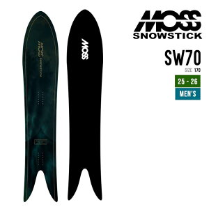 MOSS SNOWSTICK X Xm[XeBbN 25-26 SW 70 GX_u[ \ 2025-2026 Xm[{[h Xm[T[t Y