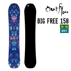 OUTFLOW AEgt[ 25-26 BIG FREE 158 rbO t[ Xm[{[h 2025-2026 \ Y pE_[