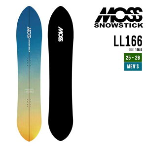 MOSS SNOWSTICK X Xm[XeBbN 25-26 LL 166 GG \ 2025-2026 Xm[{[h Xm[T[t Y