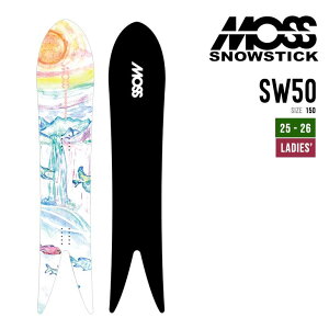 MOSS SNOWSTICK X Xm[XeBbN 25-26 SW 50 GX_u[ \ 2025-2026 Xm[{[h Xm[T[t EBY