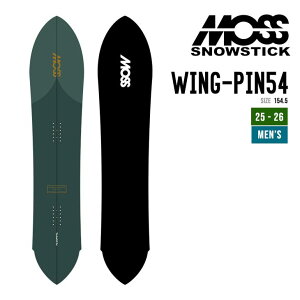 MOSS SNOWSTICK X Xm[XeBbN 25-26 WING-PIN 54 ECO s \ 2025-2026 Xm[{[h Xm[T[t Y