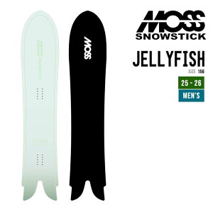 MOSS SNOWSTICK X Xm[XeBbN 25-26 JELLY FISH WF[ tBbV \ 2025-2026 Xm[{[h Xm[T[t Y
