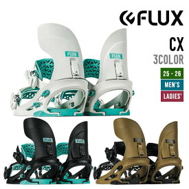 FLUX フラックス 25-26 CX シーエックス スノーボード バインディング ユニセックス 2025-2026