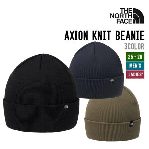 THE NORTH FACE �U�E�m�[�X�E�t�F�C�X 25-26 AXION KNIT BEANIE �A�N�V�����j�b�g�r�[�j�[ �X�m�[�{�[�h �E�F�A ���K�i �����\�� �r�[�j�[