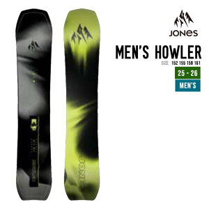 JONES SNOWBOARDS �W���[���Y �X�m�[�{�[�h 25-26 MEN'S HOWLER �n�E���[ �X�m�[�{�[�h ���K�i 2025-2026 �����Y ����