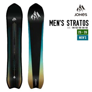 JONES SNOWBOARDS �W���[���Y �X�m�[�{�[�h 25-26 MEN'S STRATOS �X�g���g�X �X�m�[�{�[�h ���K�i 2025-2026 �����Y �t���[����