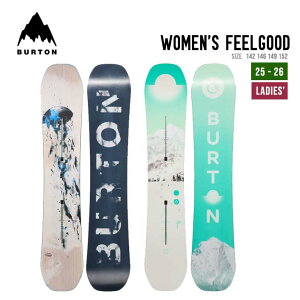 BURTON o[g 25-26 WOMEN'S FEELGOOD EBY tB[Obh Xm[{[h Ki 2025-2026 fB[X m
