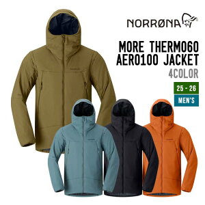 NORRONA m[i 25-26 MORE THERMO60 AERO100 JACKET [ T[60 GA100 WPbg Xm[{[h Ki ʋC ϐ y
