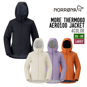 NORRONA m[i 25-26 MORE THERMO60 AERO100 JACKET [ T[60 GA100 WPbg Xm[{[h Ki ʋC ϐ y