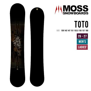 MOSS SNOWBOARD ���X 26-27 TOTO �g�g �X�m�[�{�[�h2026 2027