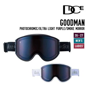 DICE 26-27 GOODMAN �O�b�h�}�� �X�m�[�{�[�h �S�[�O�� Photochromic - Ultra Light Purple - Smoke Mirror GM54275
