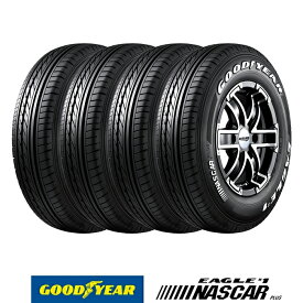 【 取付対象 】 【 2025年製 】 グッドイヤー EAGLE ＃1 NASCAR PLUS （ イーグル ナンバーワン ナスカー プラス ） 215/60R17C 109/107R バン & ライトトラック ホワイトレター サマータイヤ 4本セット