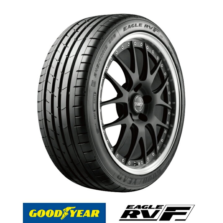 GOODYEAR EAGLE RVF 215/65R16 16インチ 夏タイヤ 4本 2018年製 バリ溝 