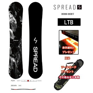 ���܂����� ���{��26-27 LTB SPREAD SNOWBOARDS�@�X�v���b�h�X�m�[�{�[�h LTB2026-2027 26/27�O���g�� ���� �T�� �v���f���[�X���{���K�i �O���g�� �R���p�X �I�[�E�F�� �m�[���[7 ���{���K�i