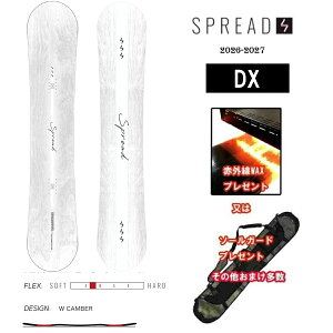 �Җ]��W�L�����o�[��NEW���f���I���܂����� ���{�� 26-27 DX SPREAD SNOWBOARDS �X�v���b�h�X�m�[�{�[�h �f�B�G�b�N�X2026-2027 26/27 �O���g�� ���� �T�� �v���f���[�X���{���K�i �����O���g�� �R���p�X
