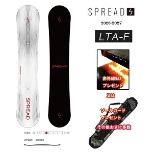 ���܂����� ���{�� 26-27 LTA-F SPREAD SNOWBOARDS�@�X�v���b�h�X�m�[�{�[�h LTA-F2026-2027 26/27 �O���g�� ���� �T�� �v���f���[�X���{���K�i �O���g�� �R���p�X �I�[�E�F�� �m�[���[7 ���{���K�i