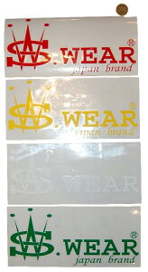 S WEAR LOGO STICKER@S-WEARGXEFA[@SXebJ[